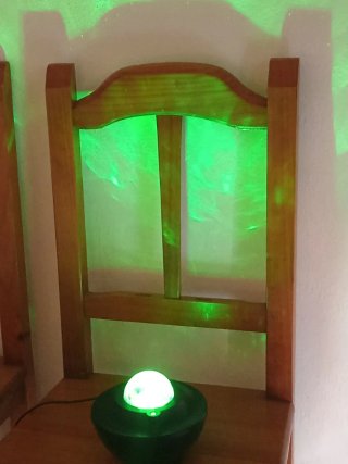 Bola de luz galaxia con animación mp3