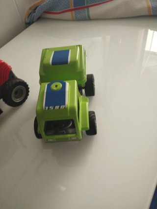 Playmobil Tractor y Camión Verde