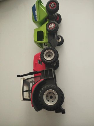 Playmobil Tractor y Camión Verde