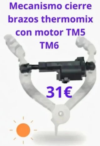 MECANISMO CIERRE BRAZOS TM5 TM6 THERMOMIX ORIGINAL