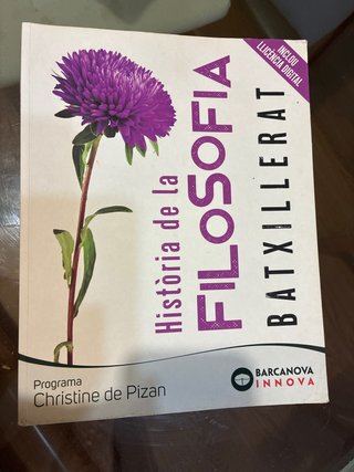 Història de la filosofia batxillerat