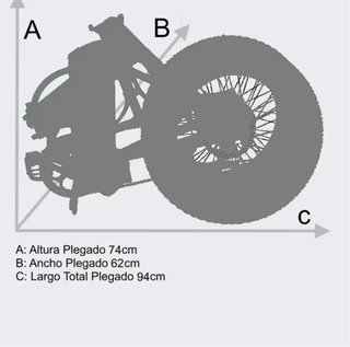 Bicicleta Eléctrica Fat Bike Tucano 250w