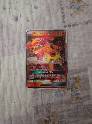 Carta Pokémon Turtonator GX