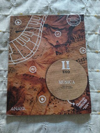 Libro música 3 ESO Pablo VI