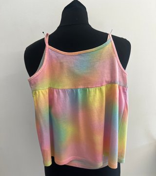 Top niña tirantes tie dye