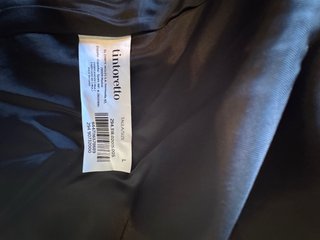 Abrigo paño gris Tintoretto Talla L
