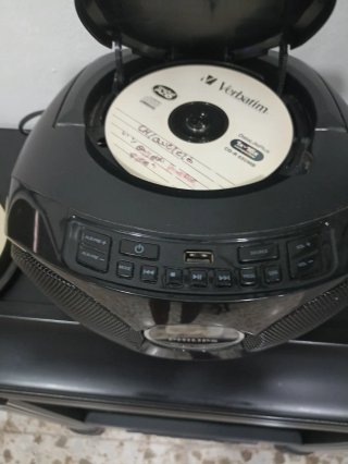 Radiocd Philips Negro