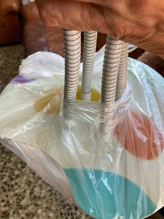 Lámpara infantil con tulipas
