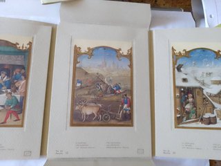 12 Miniature Del Breviario Grimani (XV Secolo) -
