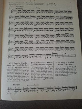 Casorti - Técnica del Arco para Violín Op. 50