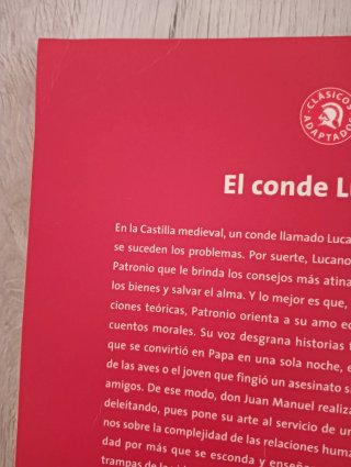 El Conde Lucanor