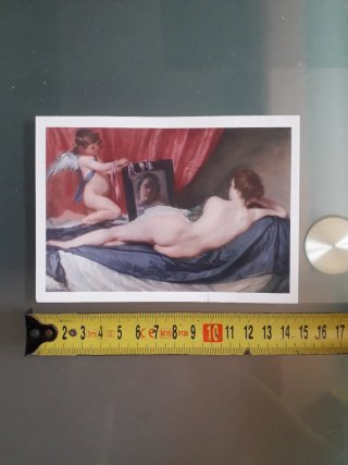 Postal La Venus del Espejo (Velázquez)