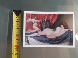Postal La Venus del Espejo (Velázquez)