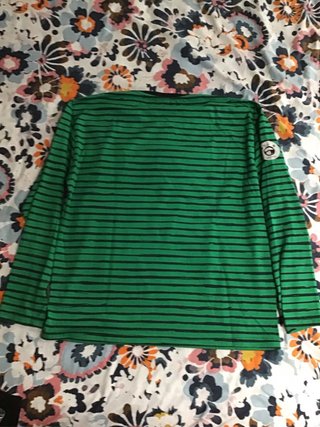 Camiseta Onddo ta punto rayas verde XL