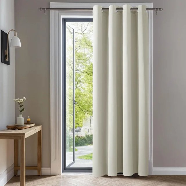 Cortina Opaca Térmica beige claro 200x140