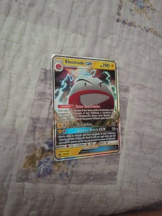 Carta Pokémon Electrode GX 48/168