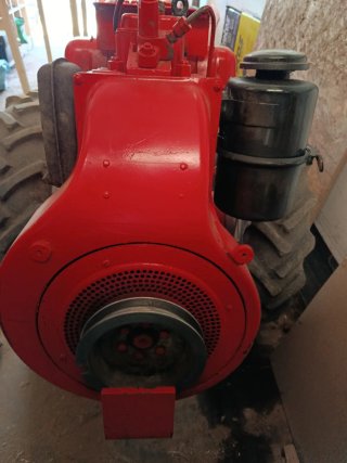 Mula mecánica diésel 18 CV motor Lombardini
