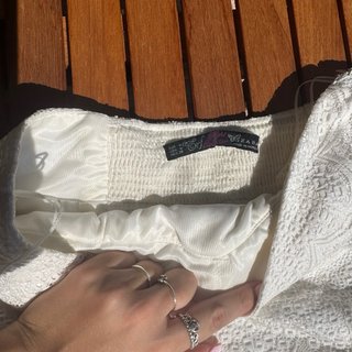 Vestito Zara pizzo bianco taglia M