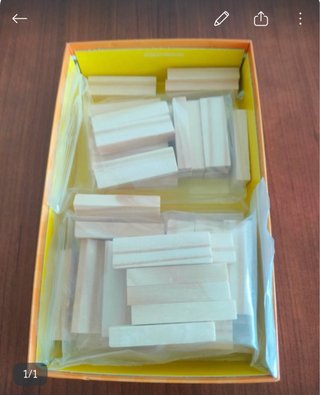 Juego de bloques de madera