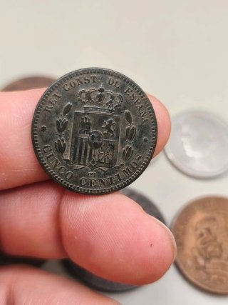 Lotto di 10 monete antiche varie dal mondo