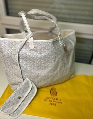 Bolso Goyard Beige y Blanco