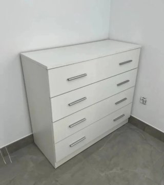 Cómoda blanca 4 cajones