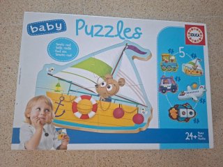 Puzzle Educa Baby Puzzles Barco 5 Piezas