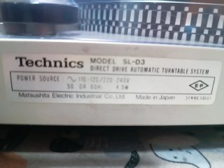 Tocadiscos japonés Technics