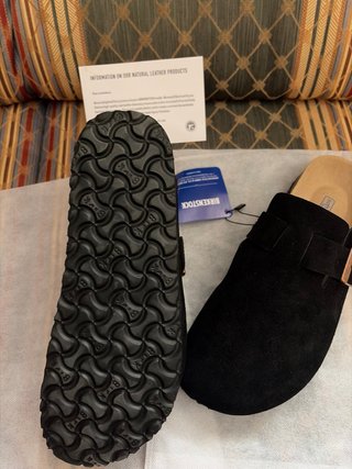 Zuecos Birkenstock Negro Talla 42 Nuevos