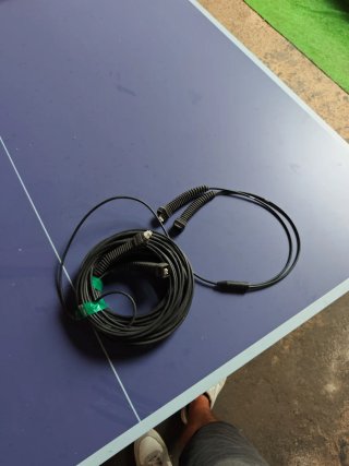 Cable de Fibra Óptica Negro