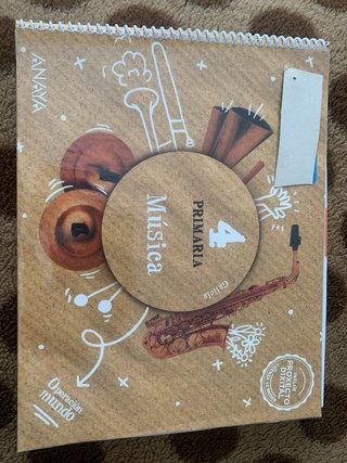 Libro 4 Primaria Música Anaya