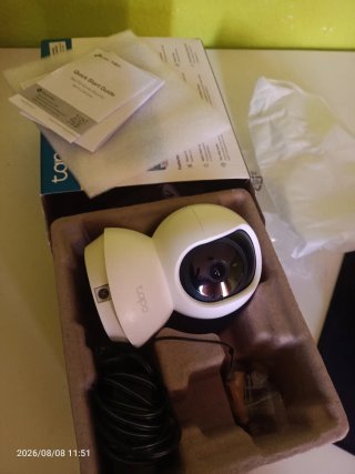 Cámara Seguridad Tapo Pan/Tilt Wi-Fi 2K.