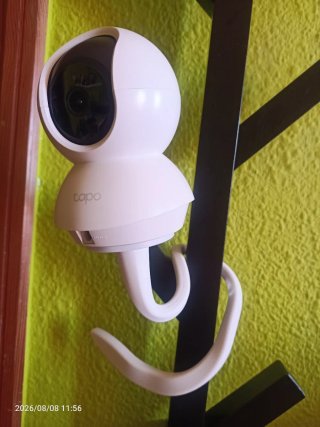 Cámara Seguridad Tapo Pan/Tilt Wi-Fi 2K.