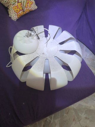 Lámpara colgante blanca Ikea