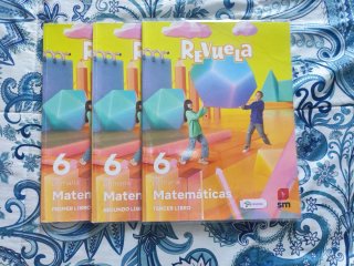 Libros de texto de sexto primaria. Como nuevos.