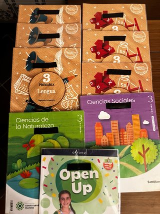 Libros texto 3 Primaria en perfecto estado