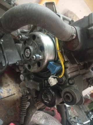 Motor Piaggio 125, despiece ,
