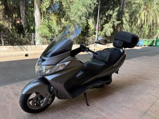 Maxiscooter Suzuki Burgman 250 cc 2007 Gris Plata