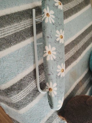 Plancha de ropa para mangas  con funda floral