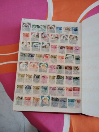Álbum sellos antiguos varios países