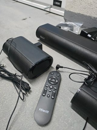Barra de Sonido Hiwill A51 con Subwoofer y Mandos