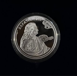 Moneda 10 Euros plata El Sueño de Jacob