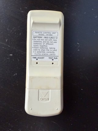 Mando Aire Acondicionado Fujitsu AR-BB2