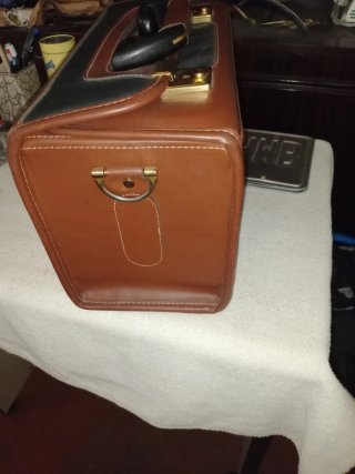 Maletín Vintage Samsonite Marrón y Negro