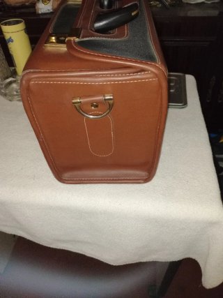 Maletín Vintage Samsonite Marrón y Negro