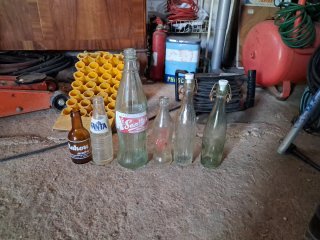 Lote 6 Botellas Antiguas