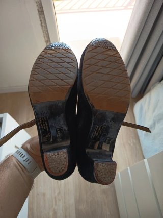 Zapatos de Flamenco Profesionales Negros
