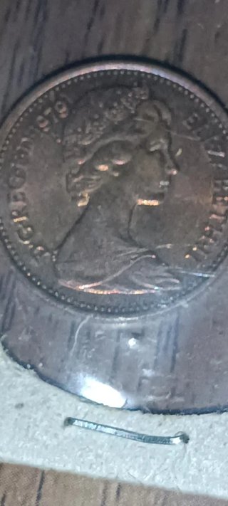 Lote 25 Monedas Gran Bretaña de 1971 a 1979.