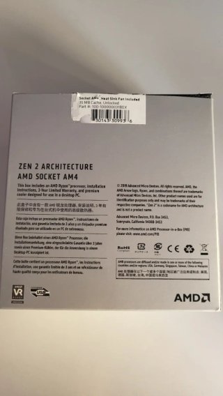 Procesador AMD Ryzen 5 3600 3.6GHz BOX