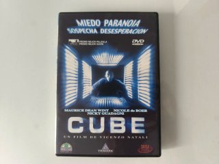 DVD Cube Miedo Paranoia Suspecha Desesperación